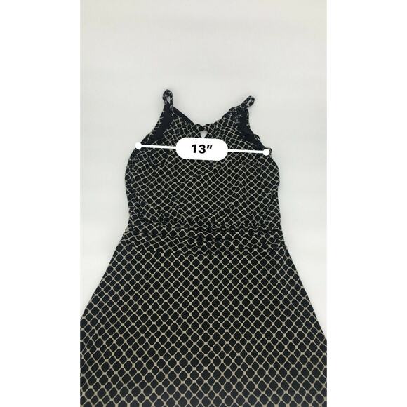 EN Focus Studio Black and White Geometric Sleeveless Dress Women’s Size 8 - Picture 5 of 5